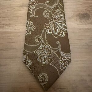 Tasso Elba Olive Paisley Tie